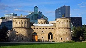 Luxembourg City Prints: Fort Thuengen with Fortress Museum in Luxembourg City, Grand Duchy of Luxembourg, Europe