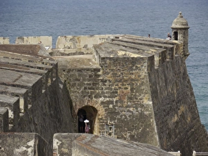 Forts Prints: Fortifications, San Juan, Puerto Rico, West Indies, Caribbean, Central America