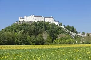 Images Dated 23rd April 2011: Fortress Hohensalzburg, Salzburg, Salzburger Land, Austria, Europe