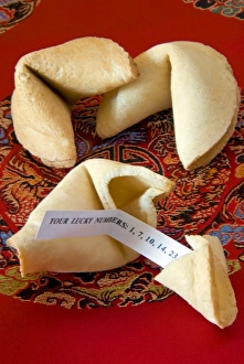 Fortune Prints: Fortune cookies, China, Asia