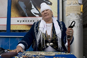 Fortuneteller or prophesier, Almaty, Kazakhstan, Central Asia, Asia