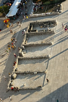 Images Dated 16th August 2010: The Forum, Zadar, Zadar county, Dalmatia region, Croatia, Europe