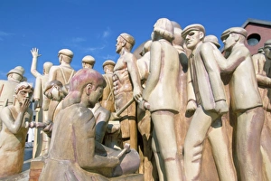 Centenary Square Prints: Forward statue, Centenary Square, Birmingham, England, United Kingdom, Europe