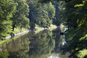 Silesia Prints: Fosa Miejska (City Moat), Old Town, Wroclaw, Silesia, Poland, Europe
