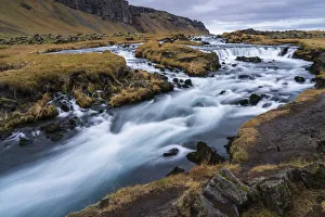 Fossalar River, Iceland, Polar Regions