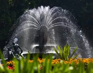 Images Dated 13th May 2009: Fountain, Hyde Park, Sydney, New South Wales, Australia, Pacific
