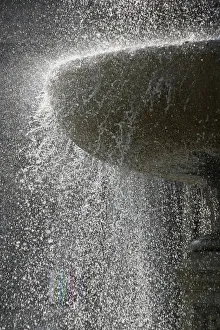 Vatican Prints: Fountain at St. Peters Square, Vatican, Rome, Lazio, Italy, Europe
