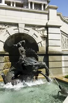 Fountains at the Library of Congress, Washington D