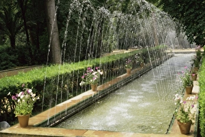 Maria Luisa Park Prints: Fountains in Maria Luisa Park