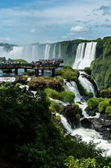 Power Collection: Foz de Iguazu (Iguacu Falls), the largest waterfalls in the world, Iguacu National Park