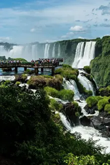 Waterfall Prints: Foz de Iguazu (Iguacu Falls), the largest waterfalls in the world