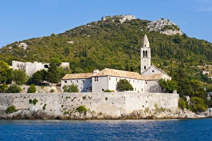Elaphites Prints: Franciscan Monastery, Lopud Island