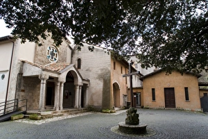 Franciscan Prints: Franciscan Sanctuary of Fonte Colombo, Rieti, Lazio (Latium), Italy, Europe