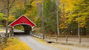 Images Dated 15th October 2010: Franconia Notch State Park, New Hampshire, New England, United States of America, North America