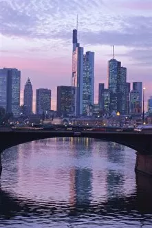 Office Building Collection: Frankfurt-am-Main skyline