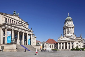 Music Venue Prints: Franzoesischer Dom (French Cathedral), Schiller memorial, Konzerthaus (concert hall)