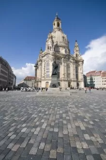 Images Dated 2nd June 2009: Frauenkirche (Church of Our Lady), Dresden, Saxony, Germany, Europe