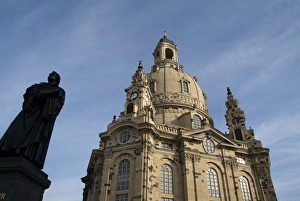Images Dated 29th October 2006: Frauenkirche, Dresden, Saxony, Germany, Europe