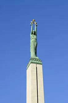 Riga Gallery: The Freedom Monument, Riga, Latvia