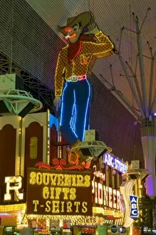 Images Dated 17th November 2008: Fremont Street, Downtown Old Las Vegas, Las Vegas, Nevada, United States of America
