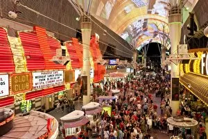 Images Dated 20th April 2011: The Fremont Street Experience in Downtown Las Vegas, Nevada, United States of America, North America