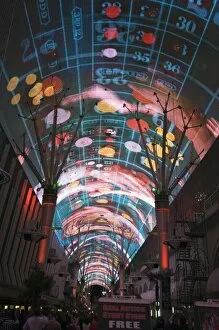 Images Dated 3rd January 2000: Fremont Street Light and Sound Show Experience