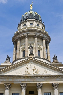 The French Cathedral on the Berlin Gendarmenmarkt, Berlin, Germany, Europe