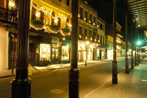 French Quarter at night