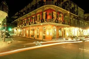 Images Dated 29th August 2008: French Quarter at night