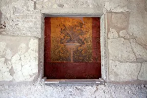 Campania Prints: Fresco of the Poppea Villa (Villa Poppaea)