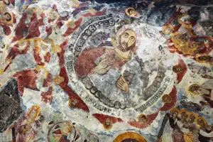 Asia Minor Prints: Frescoes at Sumela Monastery, Greek Orthodox Monastery of the Virgin Mary, Black Sea Coast