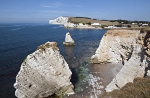 White Cliff Prints: Freshwater Bay from Afton Down