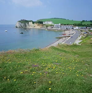 Isle Of Wight Collection: Freshwater Bay, Isle of Wight, England, United Kingdom, Europe