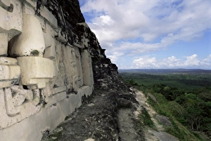 Xunantunich Prints: Frieze on eastern facade