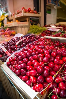 Sorrento Prints: Fruit stall on Via C Cesario, Sorrento, Campania, Italy, Europe