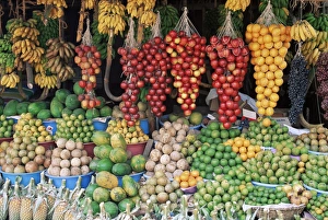Stall Prints: Fruit stall near Colombo