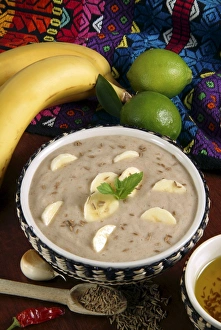 Lunch Prints: Fufu, Cuba, West Indies, Central America