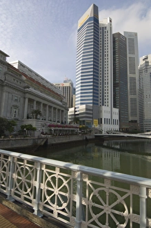 Water Way Prints: The Fullerton Hotel and the Financial District beyond