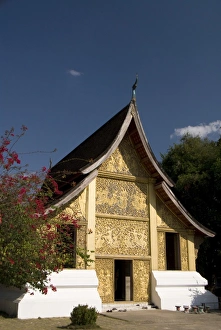 Luang Prabang Prints: Funerary Carriage Hall, Wat Xieng Thong