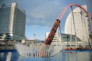 Japanese Gallery: Funfair rollercoaster