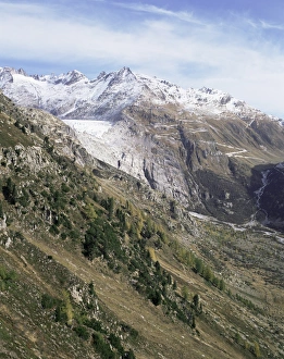 Images Dated 10th January 2000: Furka Pass and Rhone Glacier