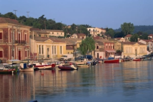 Gaios Prints: Gaios Harbour, Paxos, Greek Islands, Greece, Europe