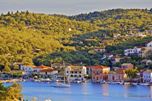 Gaios Harbour, Paxos, The Ionian Islands, Greek Islands, Greece, Europe