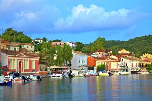 Greek Culture Gallery: Gaios Harbour, Paxos, The Ionian Islands, Greek Islands, Greece, Europe