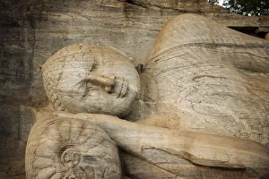 Sri Lanka Prints: Gal Vihara Temple, Polonnaruwa, UNESCO World Heritage Site, North Central Province