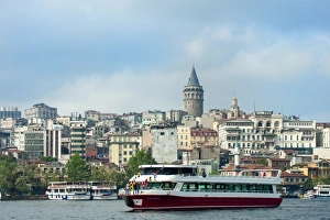 Galata Tower Prints: Galata Tower, Istanbul, Turkey, Europe