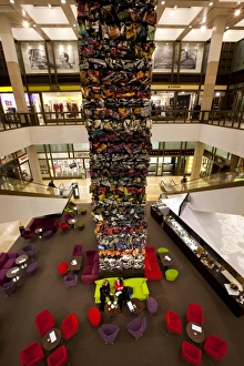 Stores Prints: Galeries Lafayette by Jean Nouvel, Friedrichstrasse, Mitte, Berlin, Germany, Europe