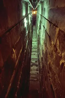 Great Pyramid Prints: The Gallery of the Great Pyramid, Giza, UNESCO World Heritage Site, Cairo