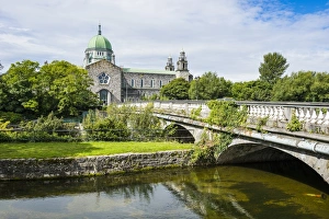Balustrade Prints: Galway cathedral, Galway, County Galway, Connacht, Republic of Ireland, Europe
