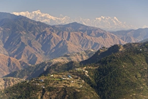 Snowcapped Prints: Gangotri Mountains, Garwhal Himalaya